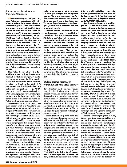 Vorschauseite 3: Autismus und digitale Medien