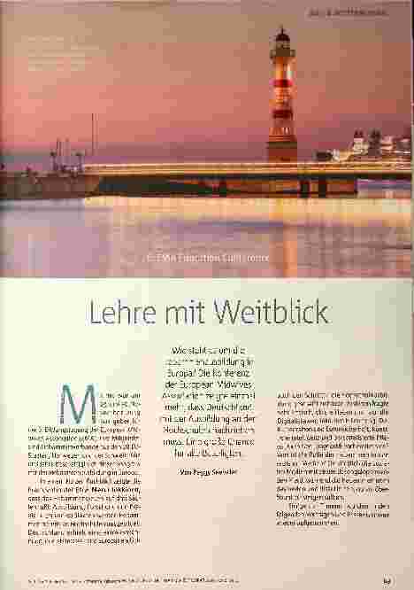 Vorschauseite 1: Lehre mit Weitblick