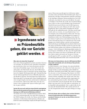 Vorschauseite 5: " Manche Anwendungen sind gefährlich und sollten nicht im Markt sein "