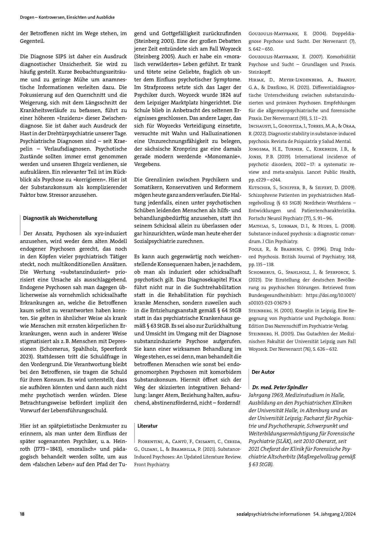 Vorschauseite 3: Von der Popularität der drogeninduzierten Psychose