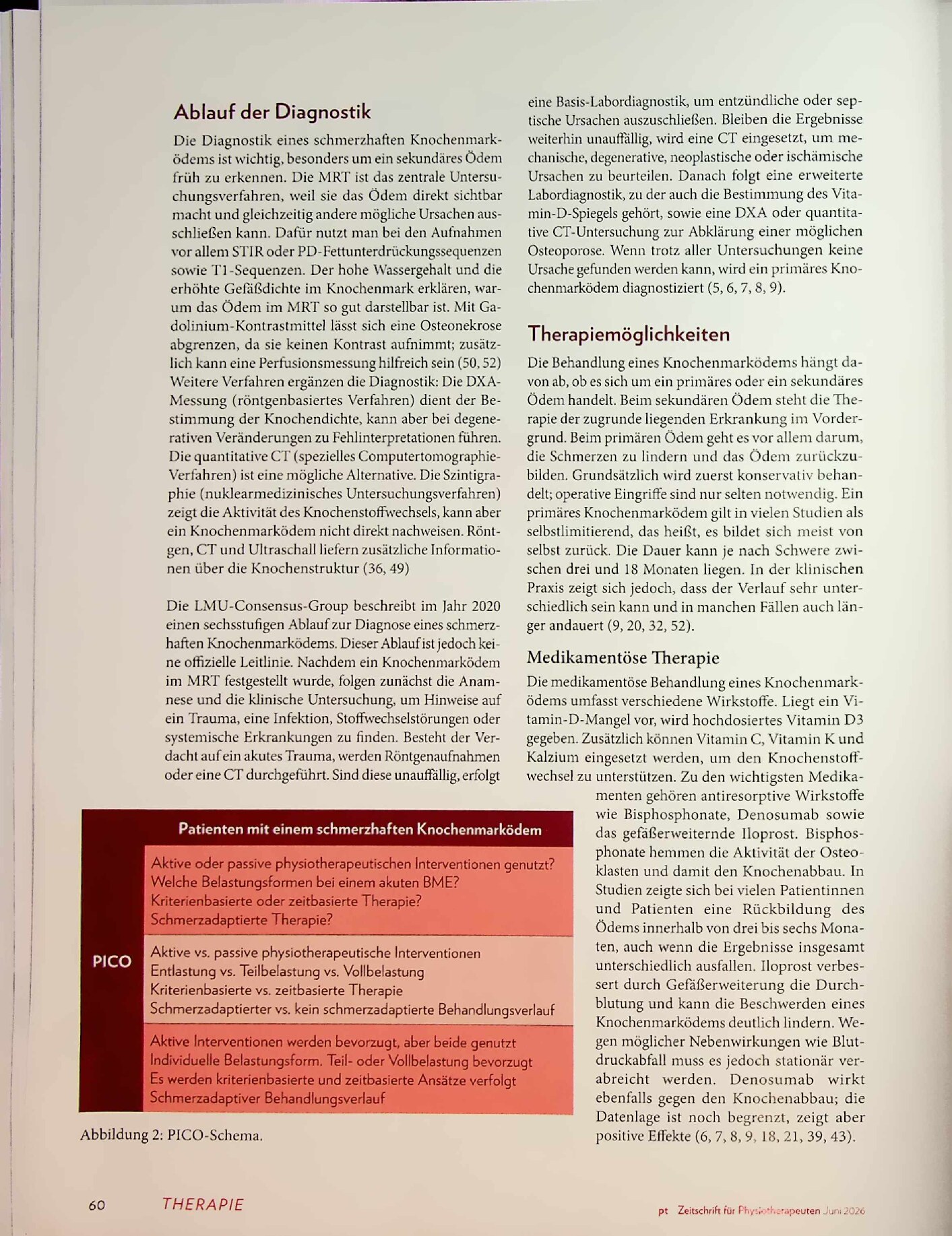 Vorschauseite 3: Stau im Inneren: Funktion verbessern bei Knochenmarködem