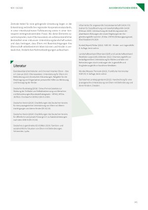 Vorschauseite 6: Elternassistenz im Systemkonflikt: zwischen Teilhabeleistung und Kinderund Jugendhilfe