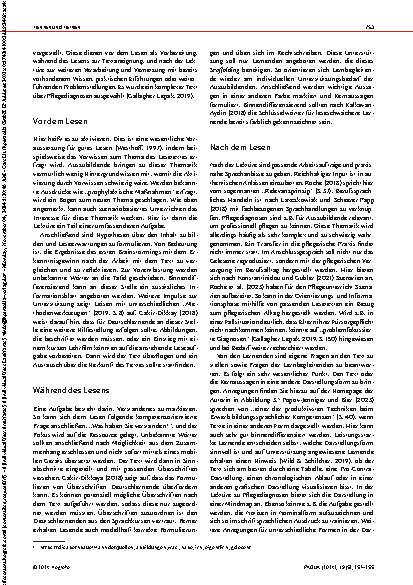 Vorschauseite 3: „Was habe ich eigentlich gelesen?“ Strategische Entwicklung von Lesekompetenz