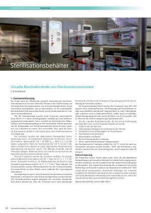 Vorschauseite 1: Sterilisationsbehälter