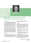 Vorschauseite 1: Akupunktur als komplementäre Behandlung bei Tumorschmerz