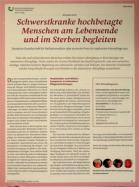 Vorschauseite 1: Schwerstkranke hochbetagte Menschen am Lebensende und im Sterben begleiten