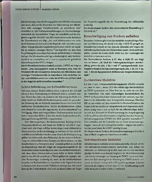 Vorschauseite 3: Barrierefrei - selbstbestimmt - zeitgemäß