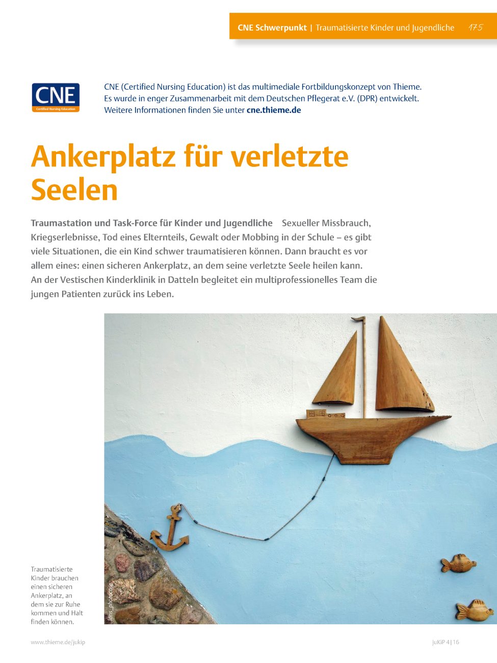 Vorschauseite 1: Ankerplatz für verletzte Seelen