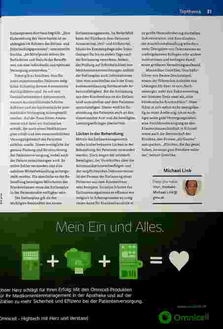 Vorschauseite 2: Digitales Entlassmanagement-Algorithmus löst Telefonate der Mitarbeiter ab.