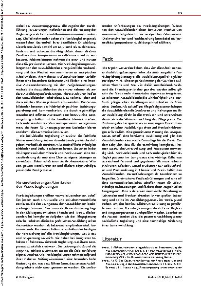 Vorschauseite 5: Praxisbegleitung als Schlüssel zur Kompetenzentwicklung Neue Impulse für den Theorie-Praxis-Transfer der Pflegereform