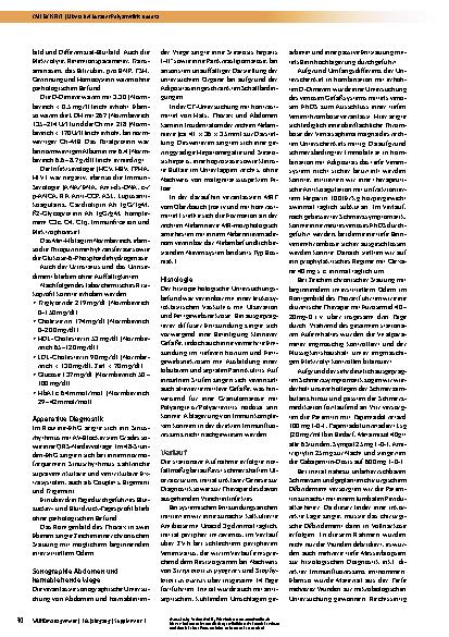 Vorschauseite 2: Fall einer kutanen Polyarteriitis nodosa als seltene Ursache von Ulcera crurum