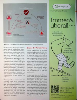 Vorschauseite 3: Physiotherapeuten als Banker Versorgungsnetzwerk für Mitarbeiter
