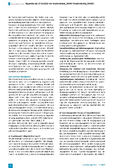 Vorschauseite 3: Gesundheitskiosk: Vernetzt denken und handeln