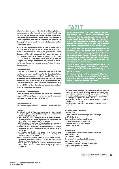 Vorschauseite 6: Nebenwirkungsmanagement bei oraler Mukositis