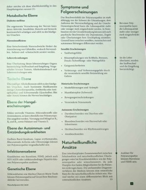 Vorschauseite 2: Ein gefürchtetes Beschwerdebild Polyneuropathie und die Möglichkeiten der Naturheilkunde