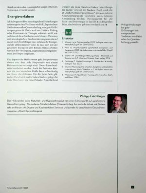 Vorschauseite 6: Ein gefürchtetes Beschwerdebild Polyneuropathie und die Möglichkeiten der Naturheilkunde
