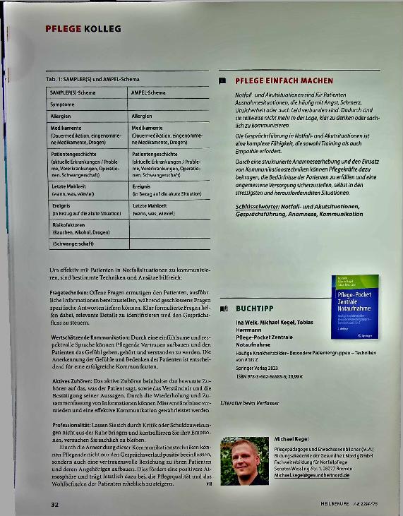 Vorschauseite 3: In Akutsituationen Gespräche richtig führen
