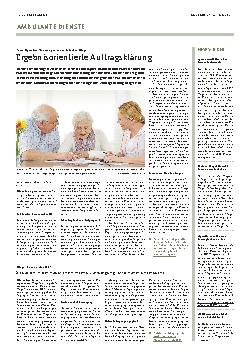 Vorschauseite 1: Ergebnisorientierte Auftragsklärung