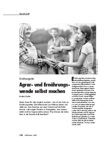 Vorschauseite 1: Agrarund Ernährungswende selbst machen