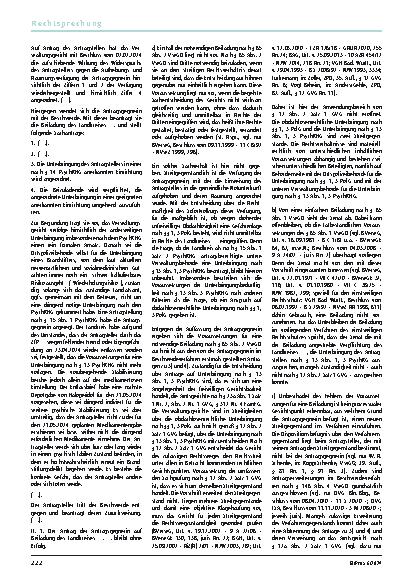 Vorschauseite 2: 11. Zum Heimplatz Schlagworte: Rechtmäßigkeit der fristlosen Kündigung bei Zahlungsrückständen