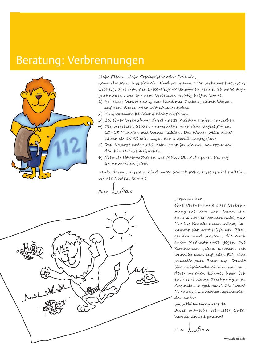 Vorschauseite 1: Thermische Verletzungen bei Jugendlichen