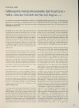 Vorschauseite 1: Fallbeispiele interprofessioneller Spiritual Care - Teil 6: "Wo der Tod ist? Hier bei mir liegt er ..."