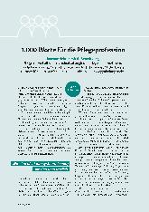 Vorschauseite 1: 1.000 Worte für die Pflegeprofession