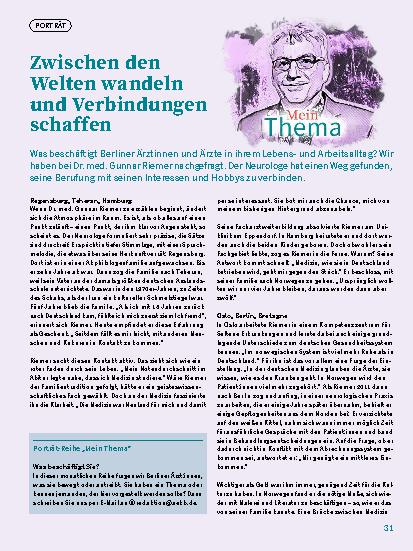 Vorschauseite 1: Zwischen den Welten wandeln und Verbindungen schaffen