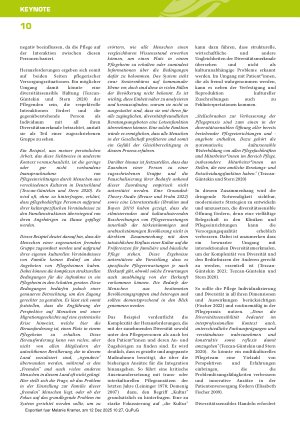 Vorschauseite 5: Migration – Eine Perspektive für die Pflegepraxis und Pflegewissenschaft?