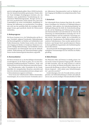 Vorschauseite 3: Mehr Sicherheit durch gezielte Qualifikation Basisqualifikation für die forensische Psychiatrie