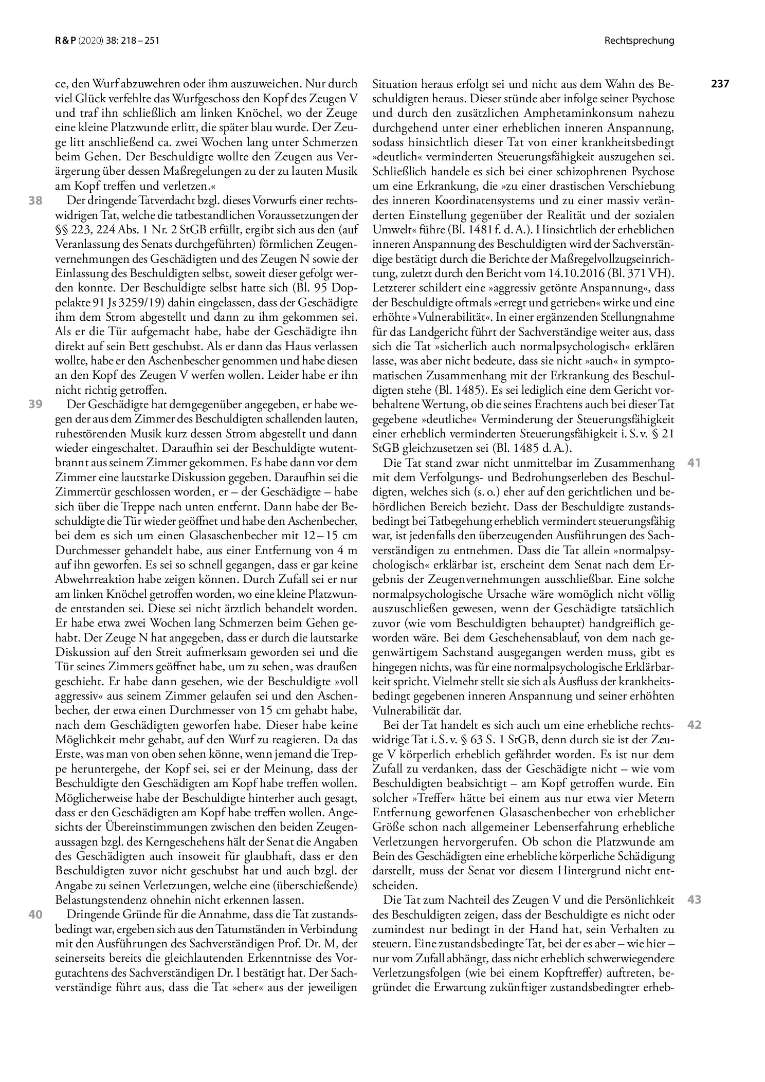 Vorschauseite 4: Unterbringung in einem psychiatrischen Krankenhaus; Anordnungsvoraussetzungen