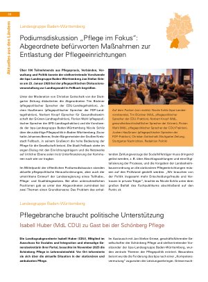 Vorschauseite 1: Aktuelles aus den Ländern
