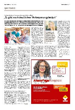 Vorschauseite 1: Es gibt noch deutlichen Verbesserungsbedarf.