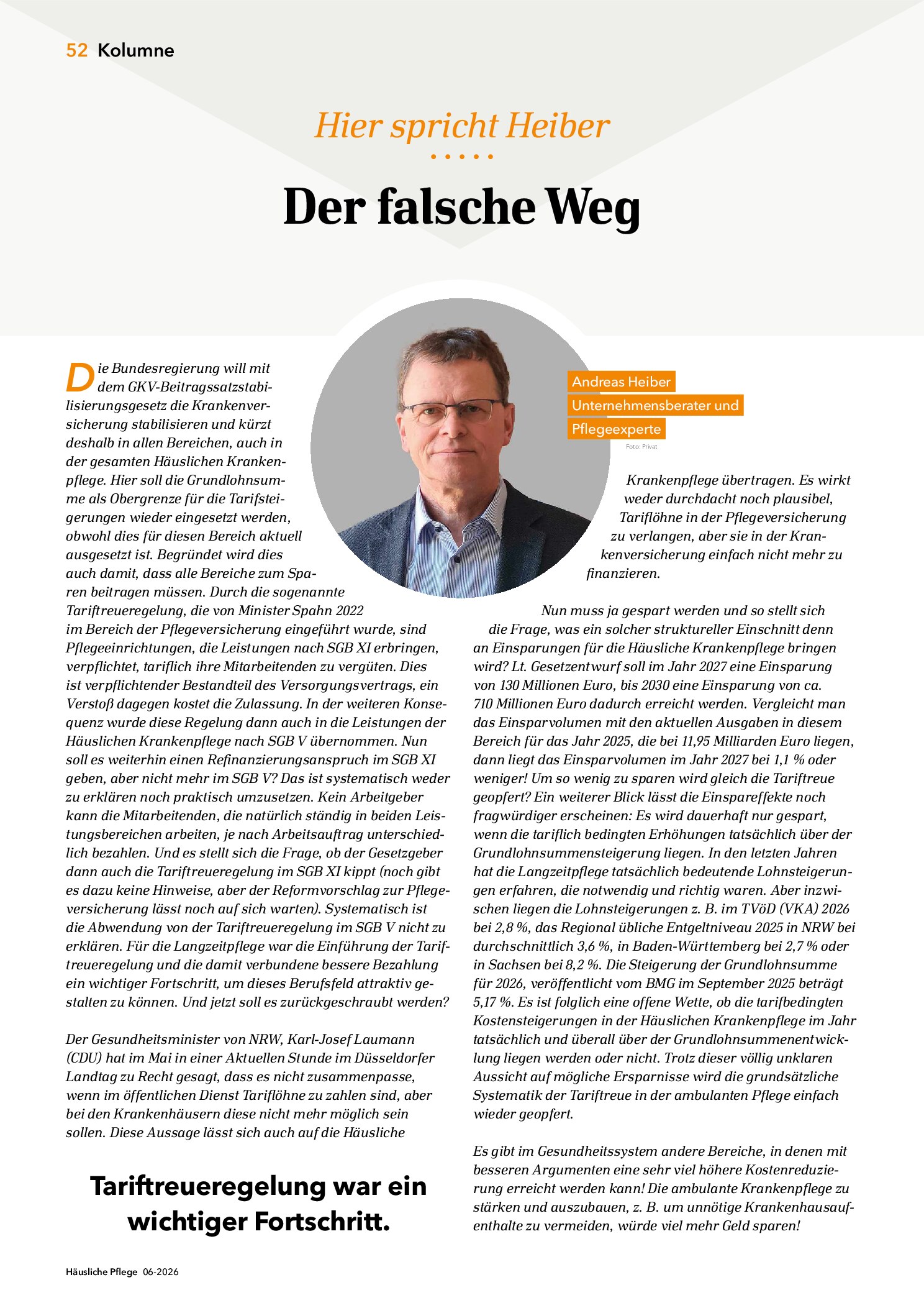 Vorschauseite 1: Der falsche Weg