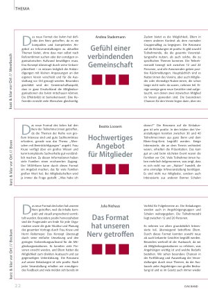 Vorschauseite 3: Wir sind bvkm – Rudelgucken „kurz & klar“