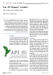 Vorschauseite 2: Das „API Magazin“ entsteht.