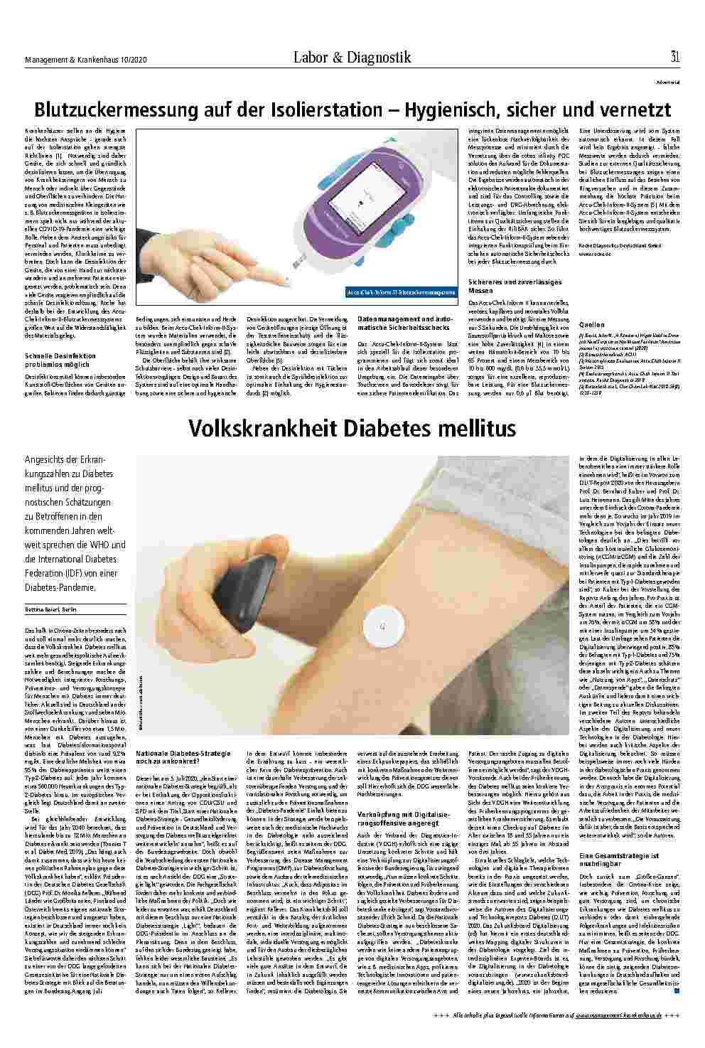 Vorschauseite 4: Labor & Diagnostik Prozessänderungen mittels Laborautomatisierung