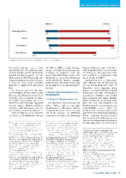 Vorschauseite 5: Förderung von Präventionsangeboten durch die Krankenkassen
