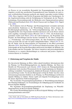 Vorschauseite 6: Digitale Bildung für frühpädagogische Fachkräfte in der Programmplanung – Ergebnisse einer Interviewstudie zu Planungserfahrungen von professionell Handelnden in Weiterbildungsein…