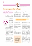 Vorschauseite 1: Kunden regelmäßig befragen