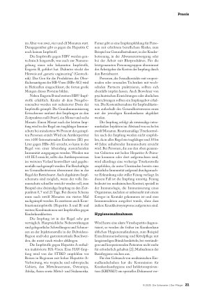 Vorschauseite 4: Sich wirksam schützen vor Hepatitis