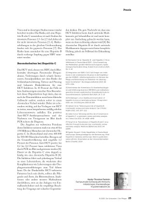 Vorschauseite 6: Sich wirksam schützen vor Hepatitis