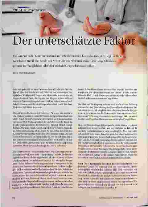 Vorschauseite 1: Der unterschätzte Faktor