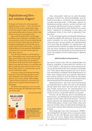 Vorschauseite 3: Menschen statt Avatare