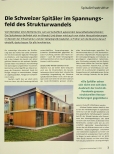 Vorschauseite 1: Die Schweizer Spitäler im Spannungsfeld des Strukturwandels