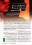 Vorschauseite 1: Keine greifbaren Beweise, trotz des großen Leids.