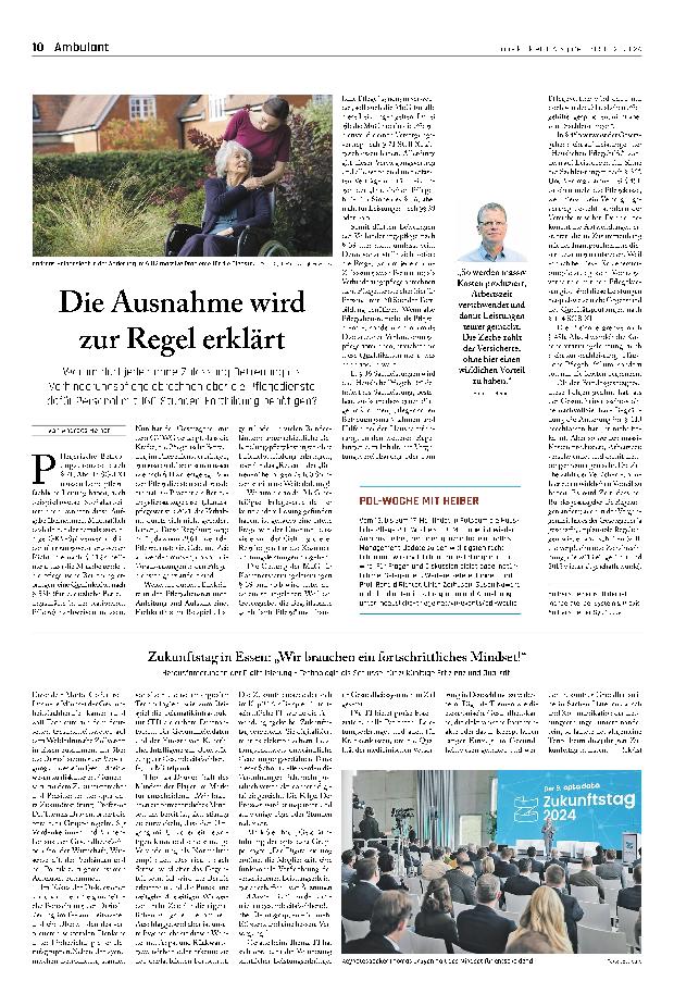Vorschauseite 1: Die Ausnahme wird zur Regel erklärt.