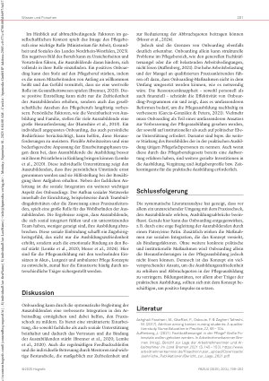 Vorschauseite 3: Onboarding von Auszubildenden in der Pflege Eine literaturbasierte Analyse der Potenziale des Onboarding-Ansatzes
