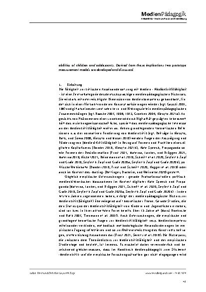Vorschauseite 2: Die Medienkritikfähigkeit von Kindern und Jugendlichen erforschen. Empirische Zugänge und methodologische Herausforderungen.
