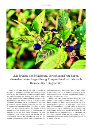 Vorschauseite 3: Belladonna: Vom Gift zur Vision